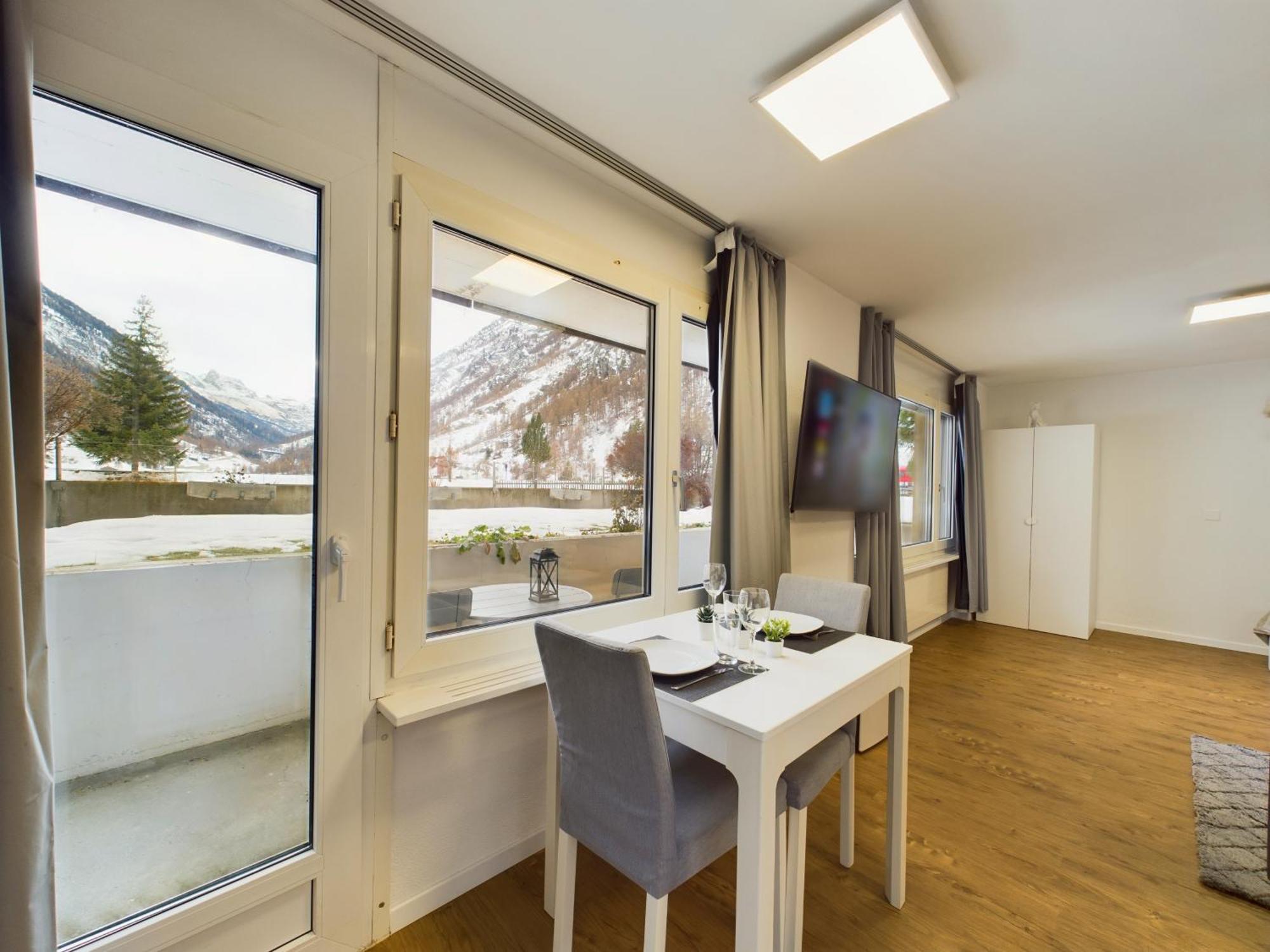 Breathtaking View Apartment Near Zermatt With Parking Täsch Eksteriør billede